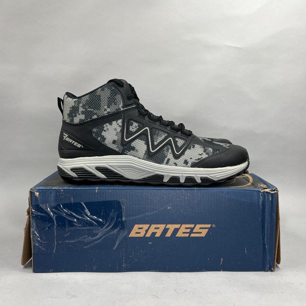 Bates Rush Mid‎ Boots Men's Size 12 Black Camo Athletic Tactical Combat Sneakers